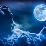 Ein atemberaubender "blauer Mond" gesellt sich diese Woche zu anderen Himmelswundern